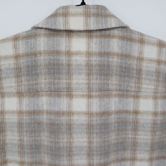 Jessica Simpson Romi Shirt Jacket Womens XL Gray Preppy Rugged Outdoorsy Western - Picture 9 of 16